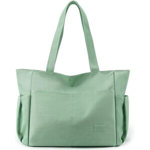 Women's Lightgreen Large Purse Tote Bag Lightweight Handbag Satchel Shoulder Bag